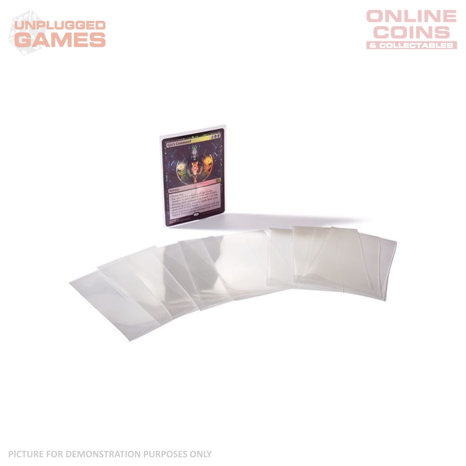 Lighthouse TCG Sleeves Pro 67x92 mm, clear, pack 100 (Standard size)